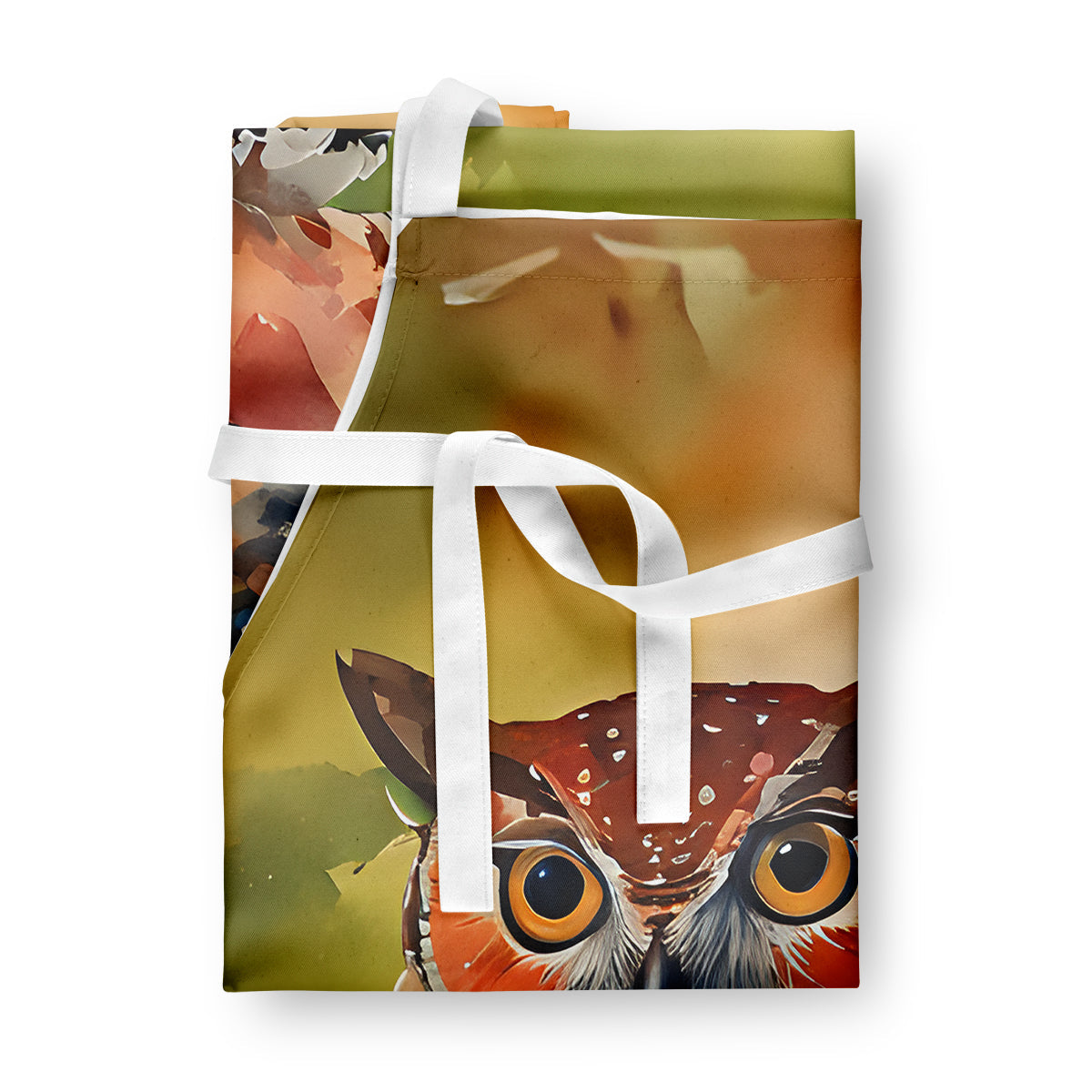Elf Owl Apron - One Color / One Size - Home & Garden - Kitchen Dining & Bar - Table Decoration & Accessories