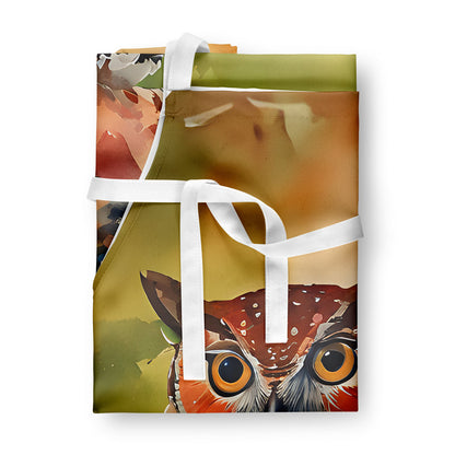 Elf Owl Apron - One Color / One Size - Home & Garden - Kitchen Dining & Bar - Table Decoration & Accessories