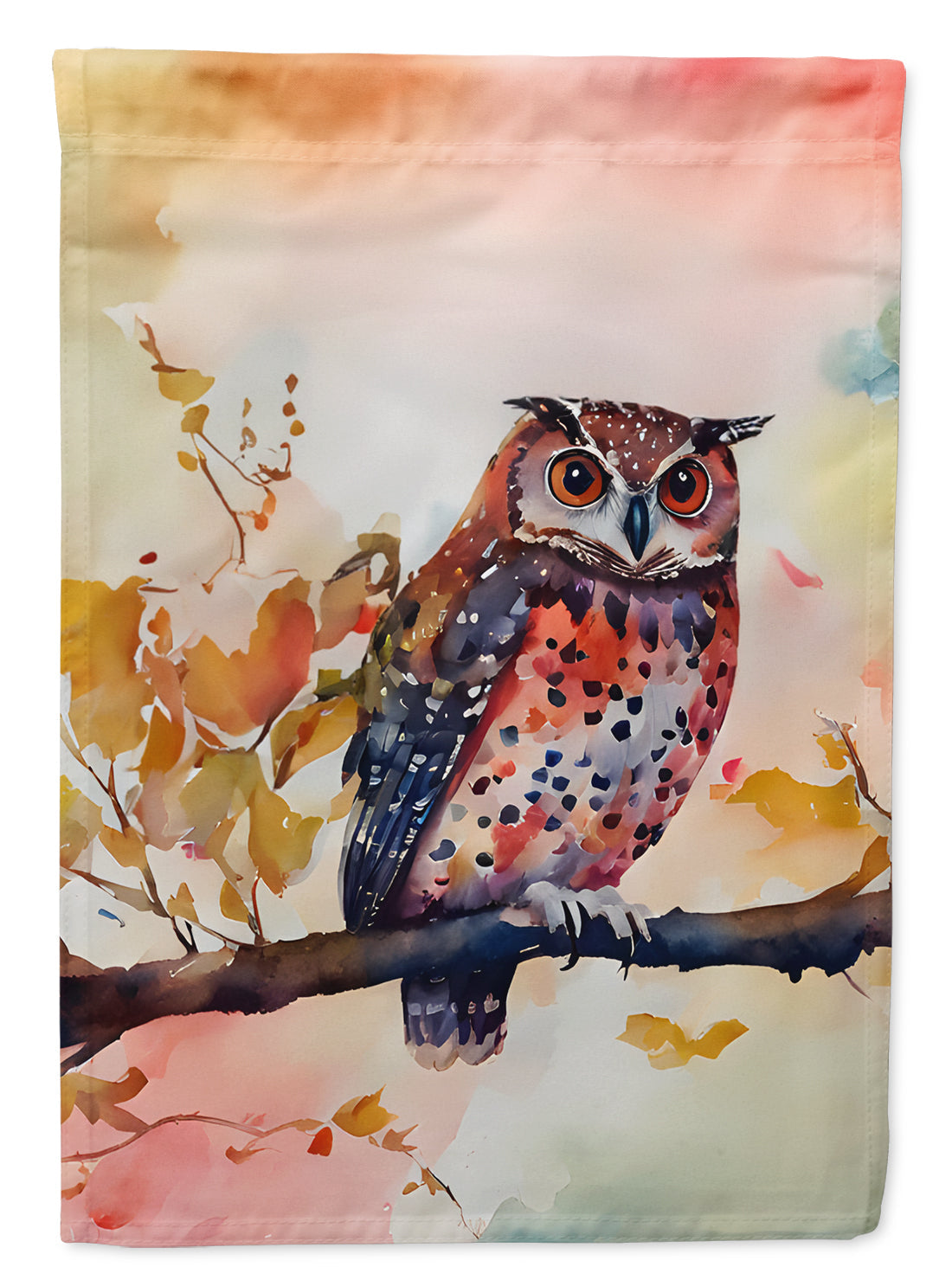 Elf Owl Garden Flag - One Color / One Size - Home & Garden - Home Decor - Flags Banners & Accessories