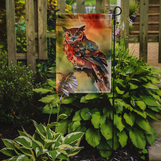 Elf Owl Garden Flag - One Color / One Size - Home & Garden - Home Decor - Flags Banners & Accessories