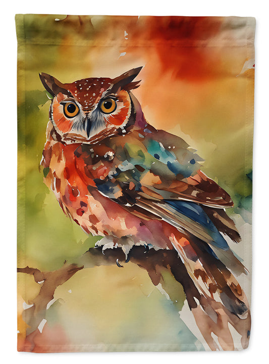 Elf Owl Garden Flag - One Color / One Size - Home & Garden - Home Decor - Flags Banners & Accessories