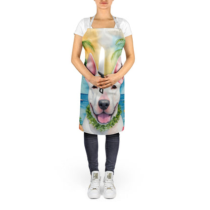 English Bull Terrier Luau Apron - One Color / One Size - Home & Garden - Kitchen Dining & Bar - Table Decoration &