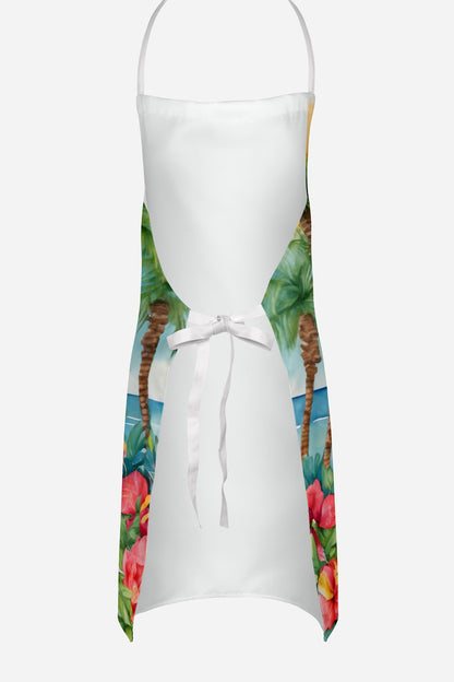 English Bull Terrier Luau Apron - One Color / One Size - Home & Garden - Kitchen Dining & Bar - Table Decoration &
