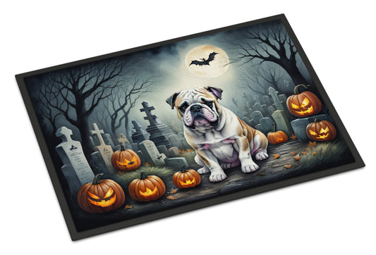 English Bulldog Spooky Halloween Doormat - One Color / One Size - Home & Garden - Home Textile - Carpets & Rugs