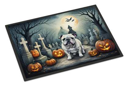 English Bulldog Spooky Halloween Doormat - One Color / One Size - Home & Garden - Home Textile - Carpets & Rugs
