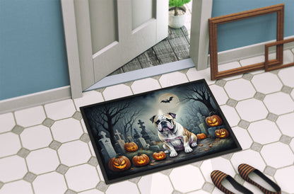 English Bulldog Spooky Halloween Doormat - One Color / One Size - Home & Garden - Home Textile - Carpets & Rugs