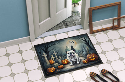 English Bulldog Spooky Halloween Doormat - One Color / One Size - Home & Garden - Home Textile - Carpets & Rugs