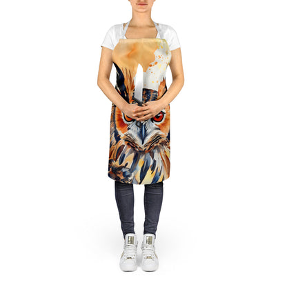 Eurasian Eagle Owl Apron - One Color / One Size - Home & Garden - Kitchen Dining & Bar - Table Decoration & Accessories