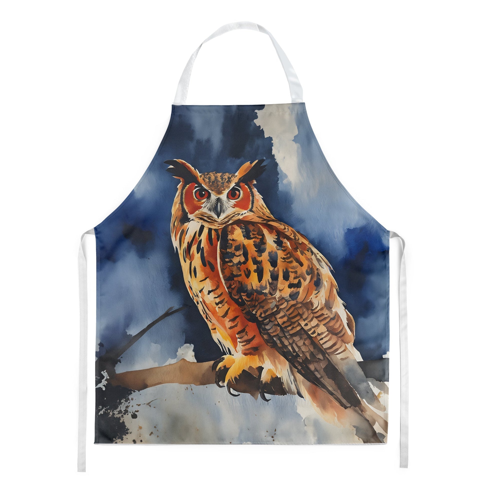 Eurasian Eagle Owl Apron - One Color / One Size - Home & Garden - Kitchen Dining & Bar - Table Decoration & Accessories