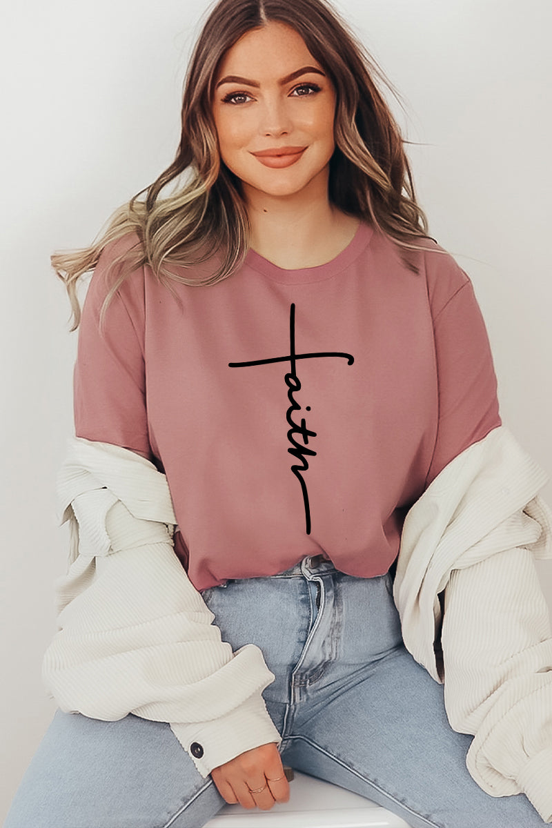 Faith T-Shirt - Women’s Fashion - Women’s Clothing - Tops & Tees - T-Shirts
