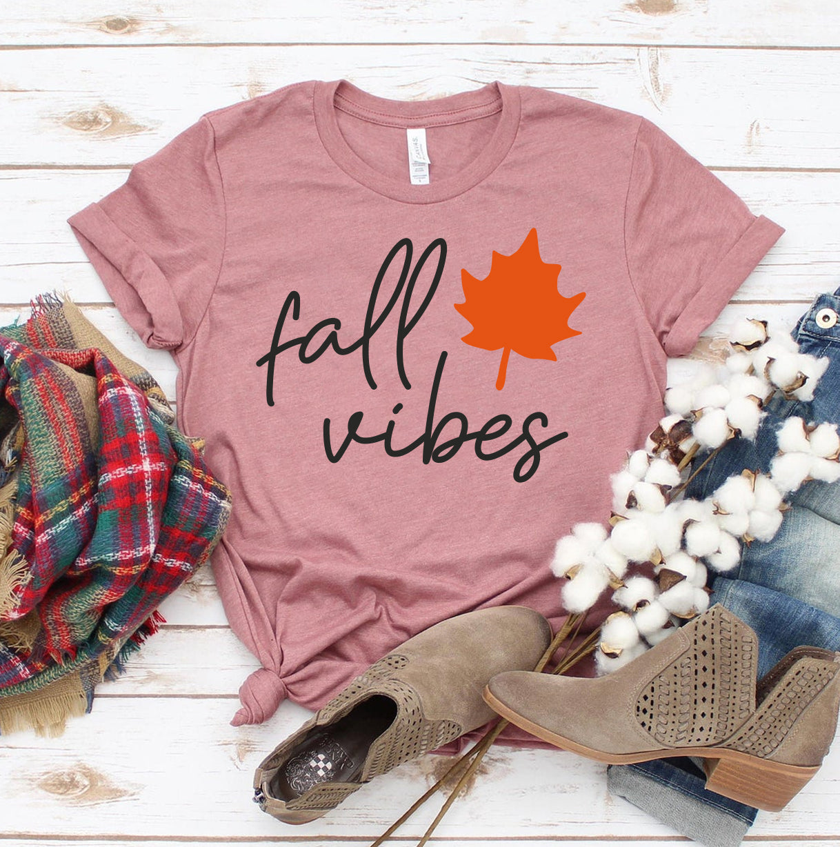 Fall Vibes T-Shirt - Women’s Fashion - Women’s Clothing - Tops & Tees - T-Shirts