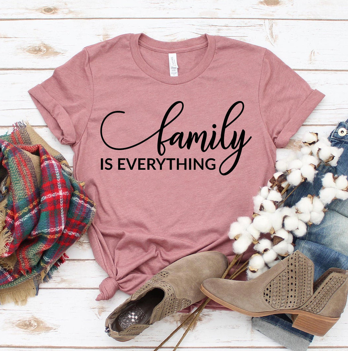 Family Is Everything T-Shirt - Women’s Fashion - Women’s Clothing - Tops & Tees - T-Shirts
