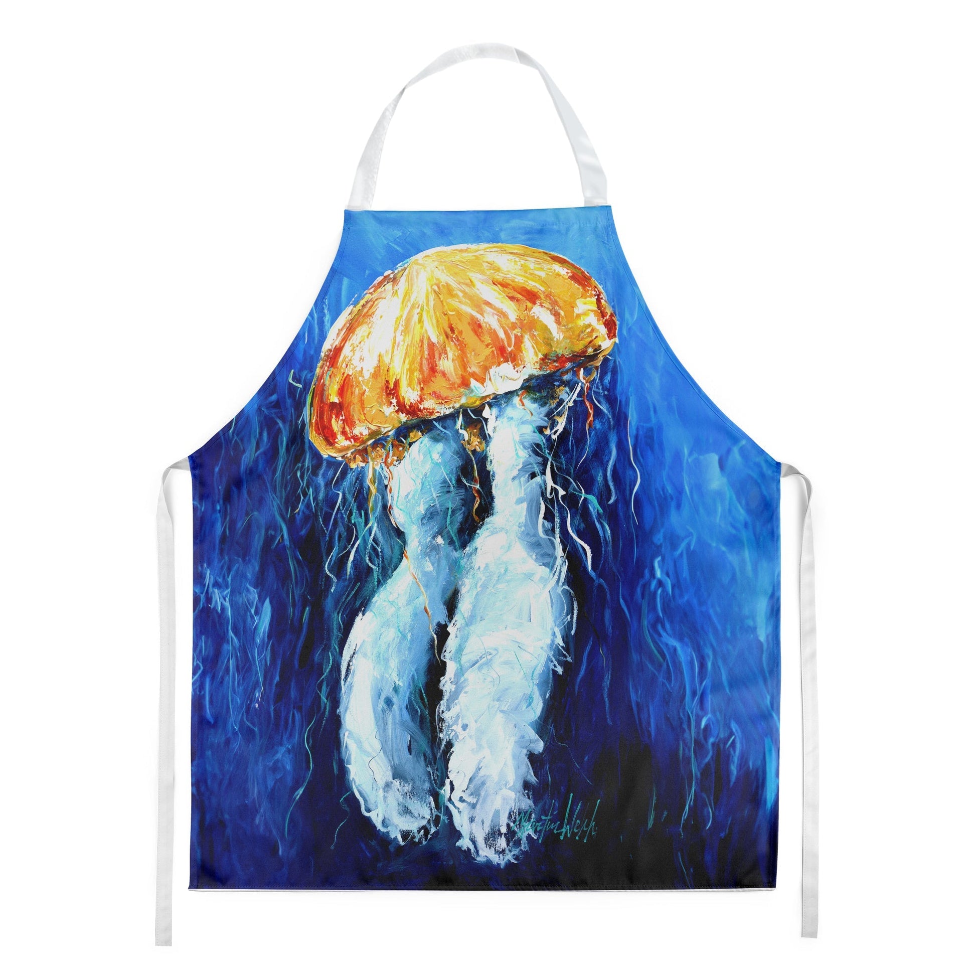 Fanta Sea Jellyfish Apron - One Color / One Size - Home & Garden - Kitchen Dining & Bar - Table Decoration & Accessories