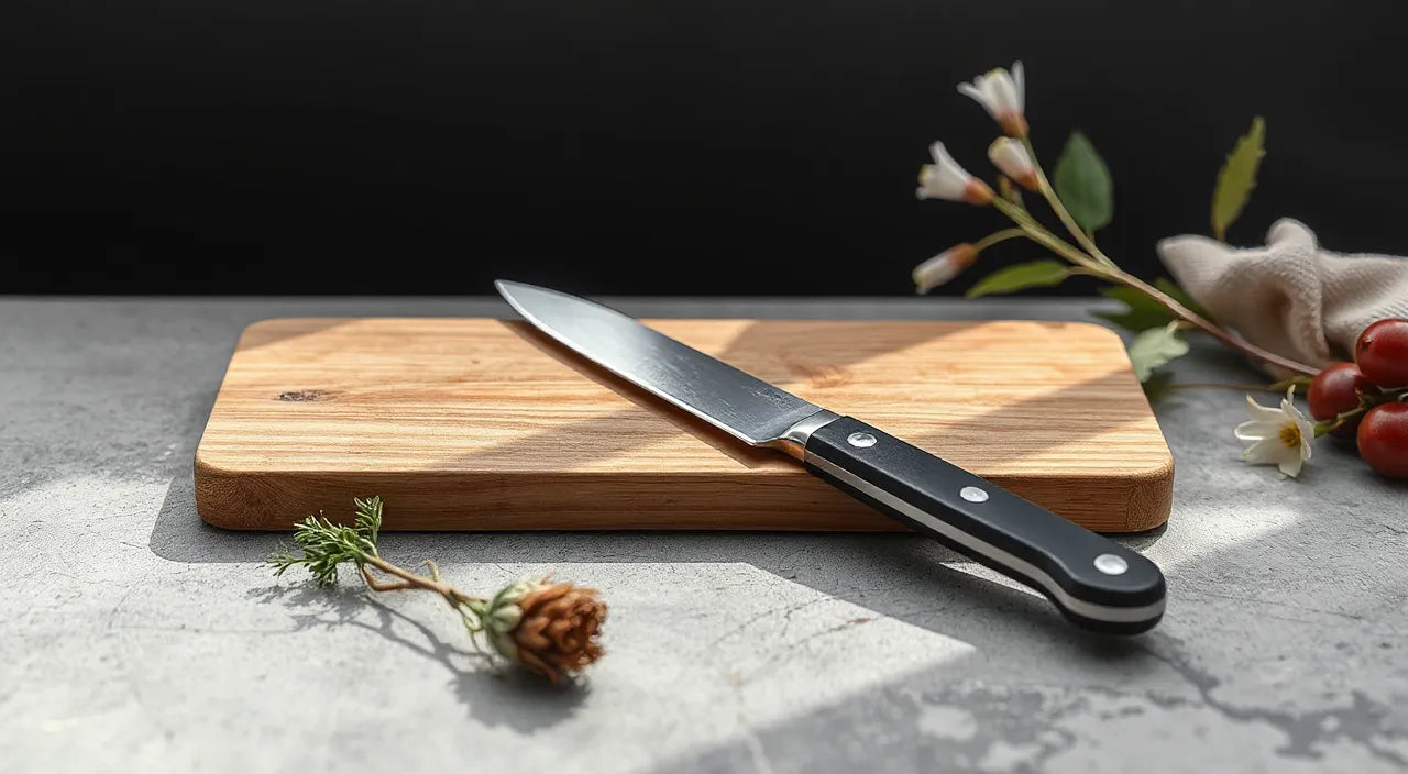 Visualize tool control: knife, board, and measuring icons