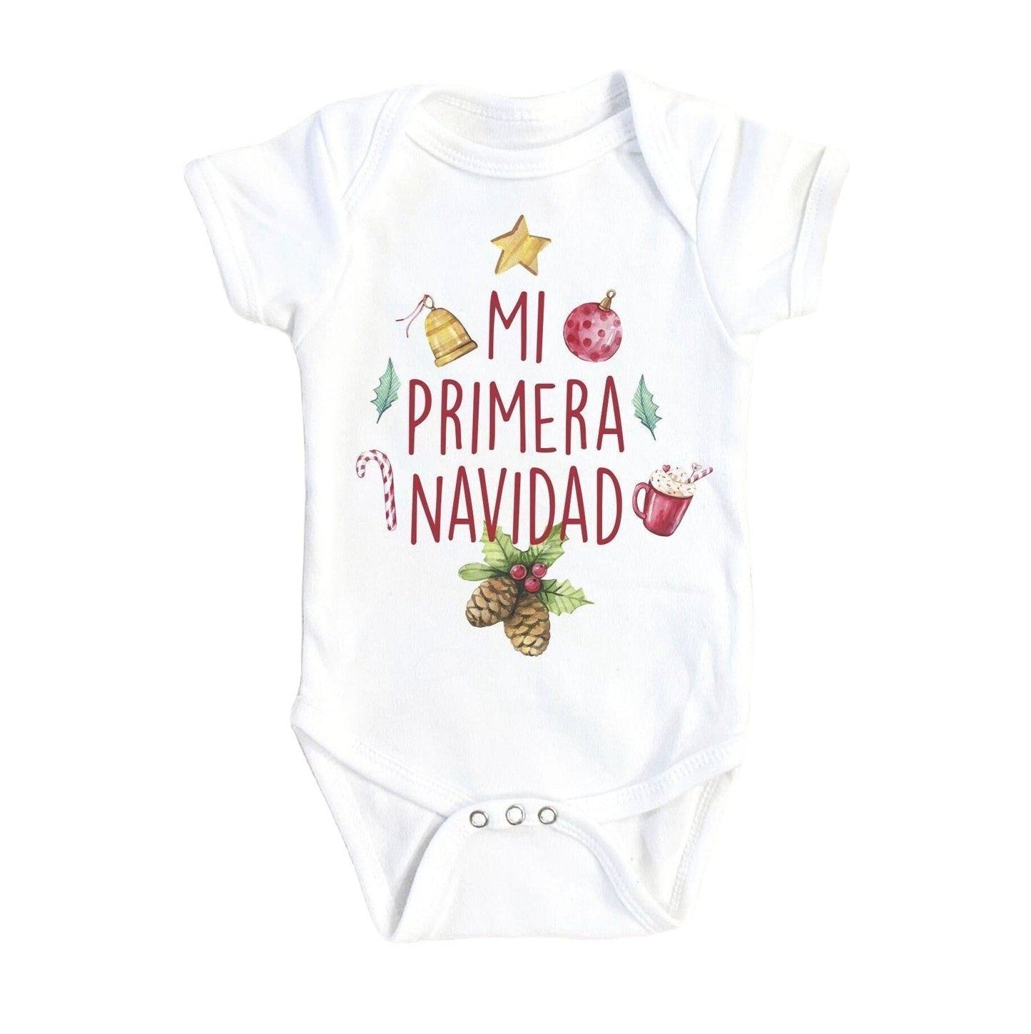 Feliz Navidad - Baby Boy Girl Clothes Infant Bodysuit Funny Cute Newborn - Kids & Babies - Mother & Kids - Boys’ Baby