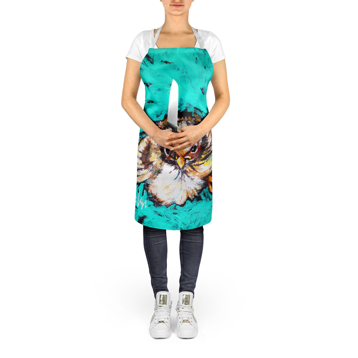 Fiest Chic Bird Apron - One Color / One Size - Home & Garden - Kitchen Dining & Bar - Table Decoration & Accessories