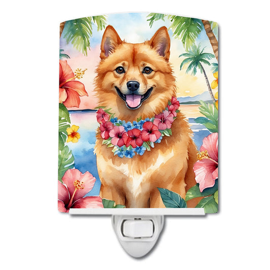 Finnish Spitz Luau Ceramic Night Light - One Color / One Size - Home & Garden - Home Improvement - Lights & Lighting
