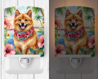 Finnish Spitz Luau Ceramic Night Light - One Color / One Size - Home & Garden - Home Improvement - Lights & Lighting