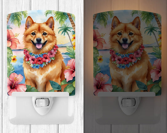 Finnish Spitz Luau Ceramic Night Light - One Color / One Size - Home & Garden - Home Improvement - Lights & Lighting