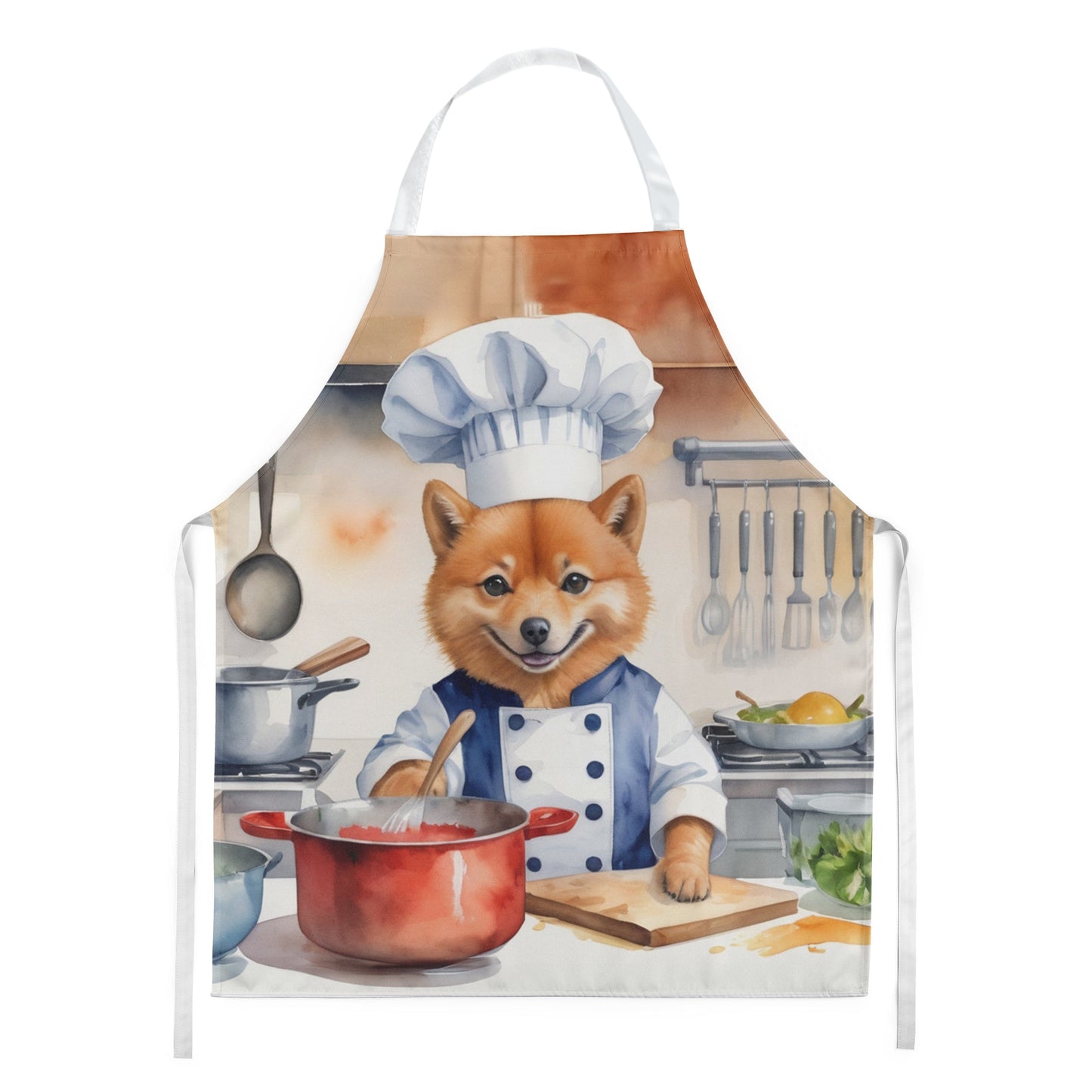 Finnish Spitz the Chef Apron - One Color / One Size - Home & Garden - Kitchen Dining & Bar - Table Decoration &