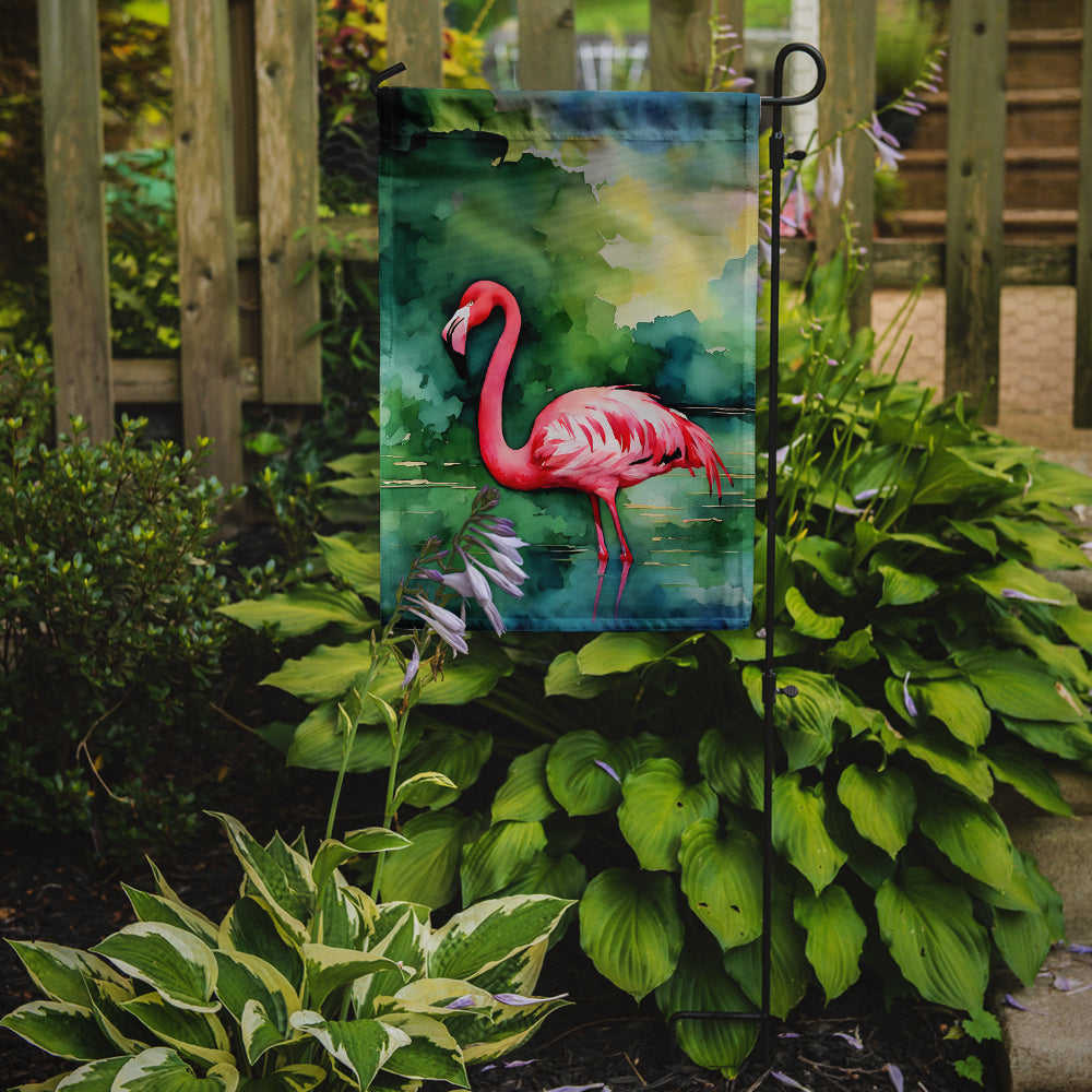 Flamingo Garden Flag - One Color / One Size - Home & Garden - Home Decor - Flags Banners & Accessories
