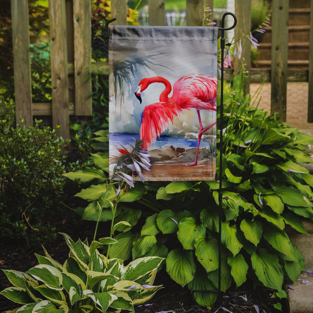 Flamingo Garden Flag - One Color / One Size - Home & Garden - Home Decor - Flags Banners & Accessories