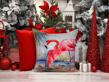 Flamingo Throw Pillow - One Color / One Size - Home & Garden - Home Textile - Pillows