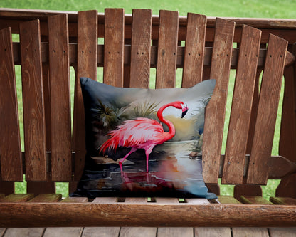 Flamingo Throw Pillow - One Color / One Size - Home & Garden - Home Textile - Pillows