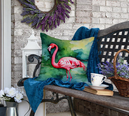 Flamingo Throw Pillow - One Color / One Size - Home & Garden - Home Textile - Pillows