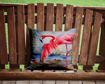 Flamingo Throw Pillow - One Color / One Size - Home & Garden - Home Textile - Pillows