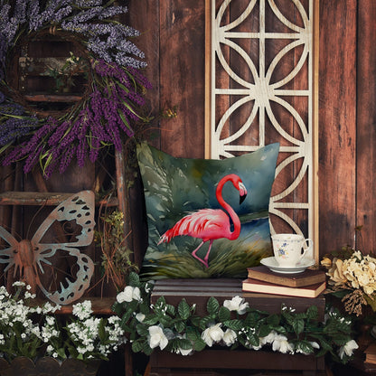 Flamingo Throw Pillow - One Color / One Size - Home & Garden - Home Textile - Pillows