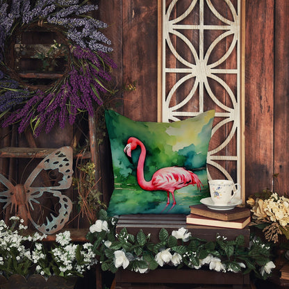 Flamingo Throw Pillow - One Color / One Size - Home & Garden - Home Textile - Pillows