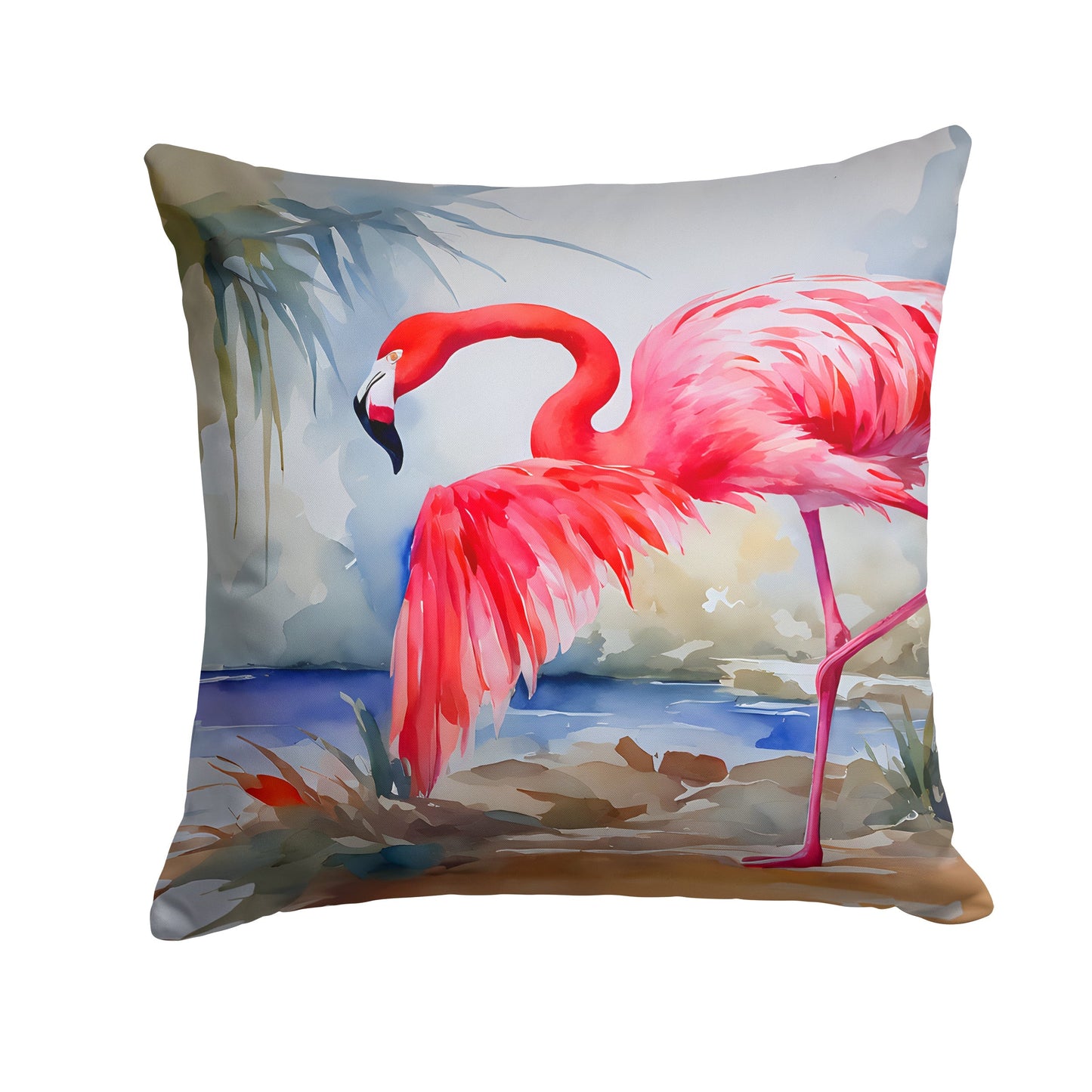 Flamingo Throw Pillow - One Color / One Size - Home & Garden - Home Textile - Pillows