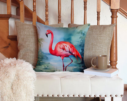Flamingo Throw Pillow - One Color / One Size - Home & Garden - Home Textile - Pillows
