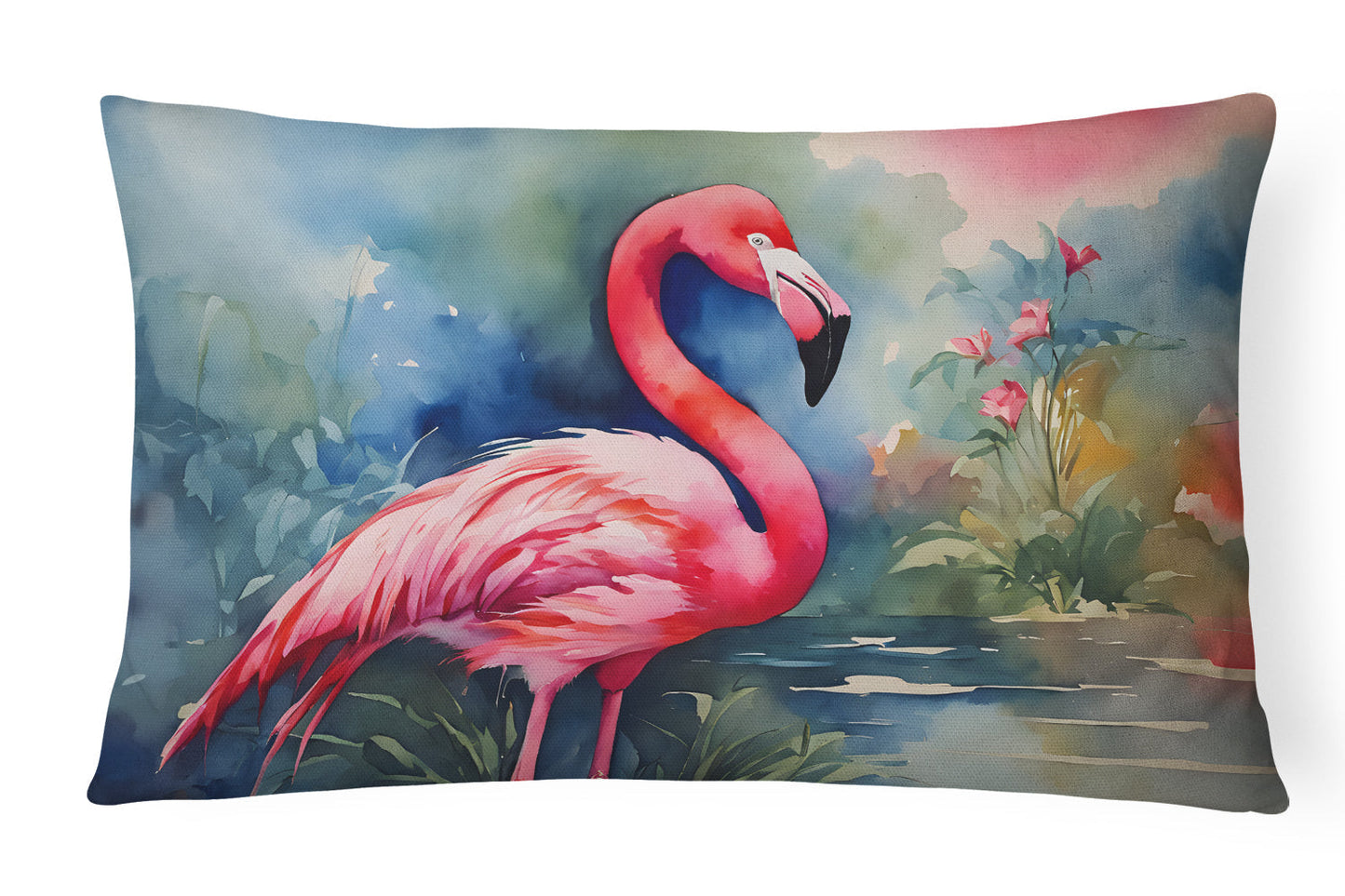 Flamingo Throw Pillow - One Color / One Size - Home & Garden - Home Textile - Pillows