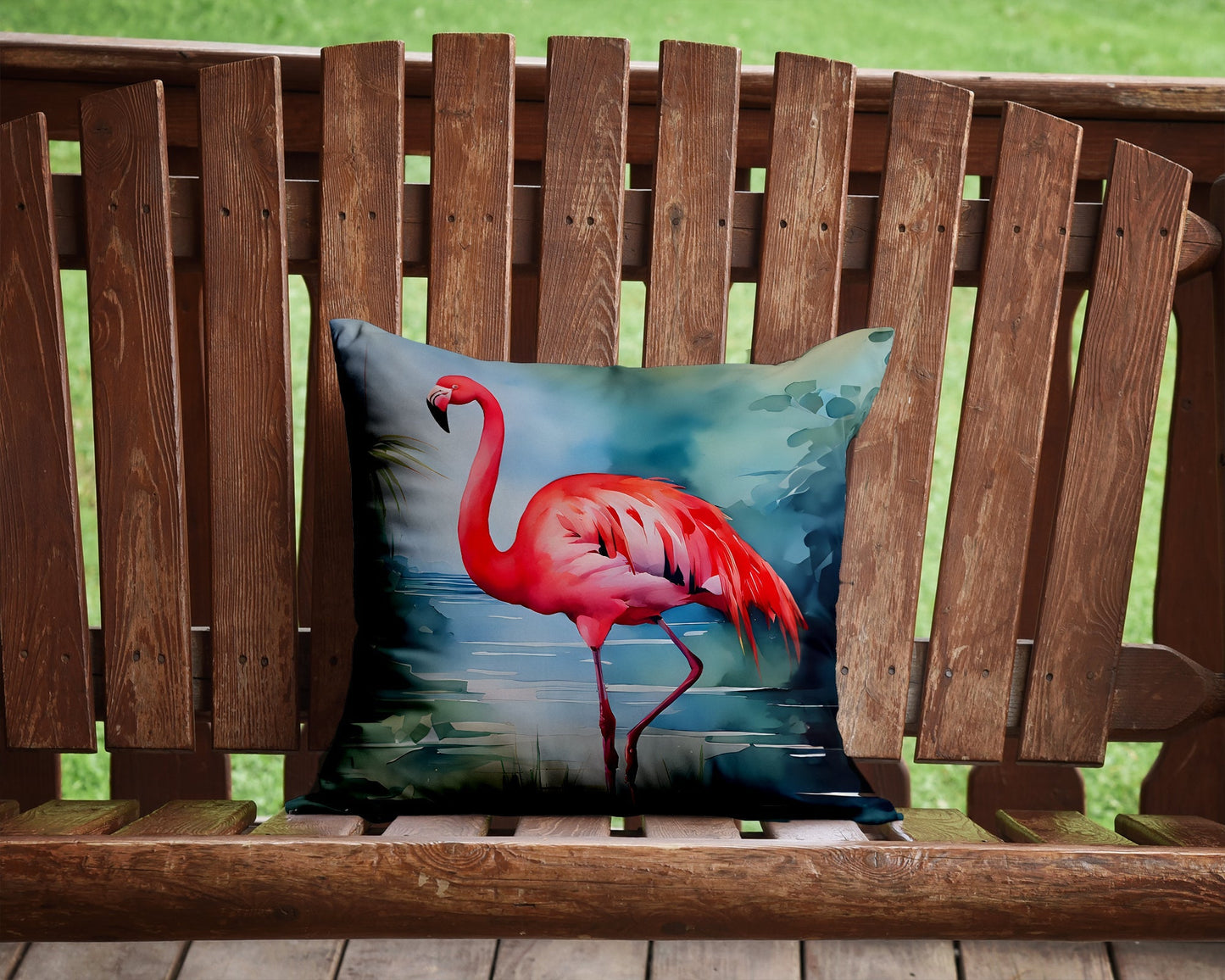 Flamingo Throw Pillow - One Color / One Size - Home & Garden - Home Textile - Pillows