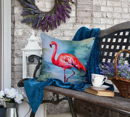 Flamingo Throw Pillow - One Color / One Size - Home & Garden - Home Textile - Pillows