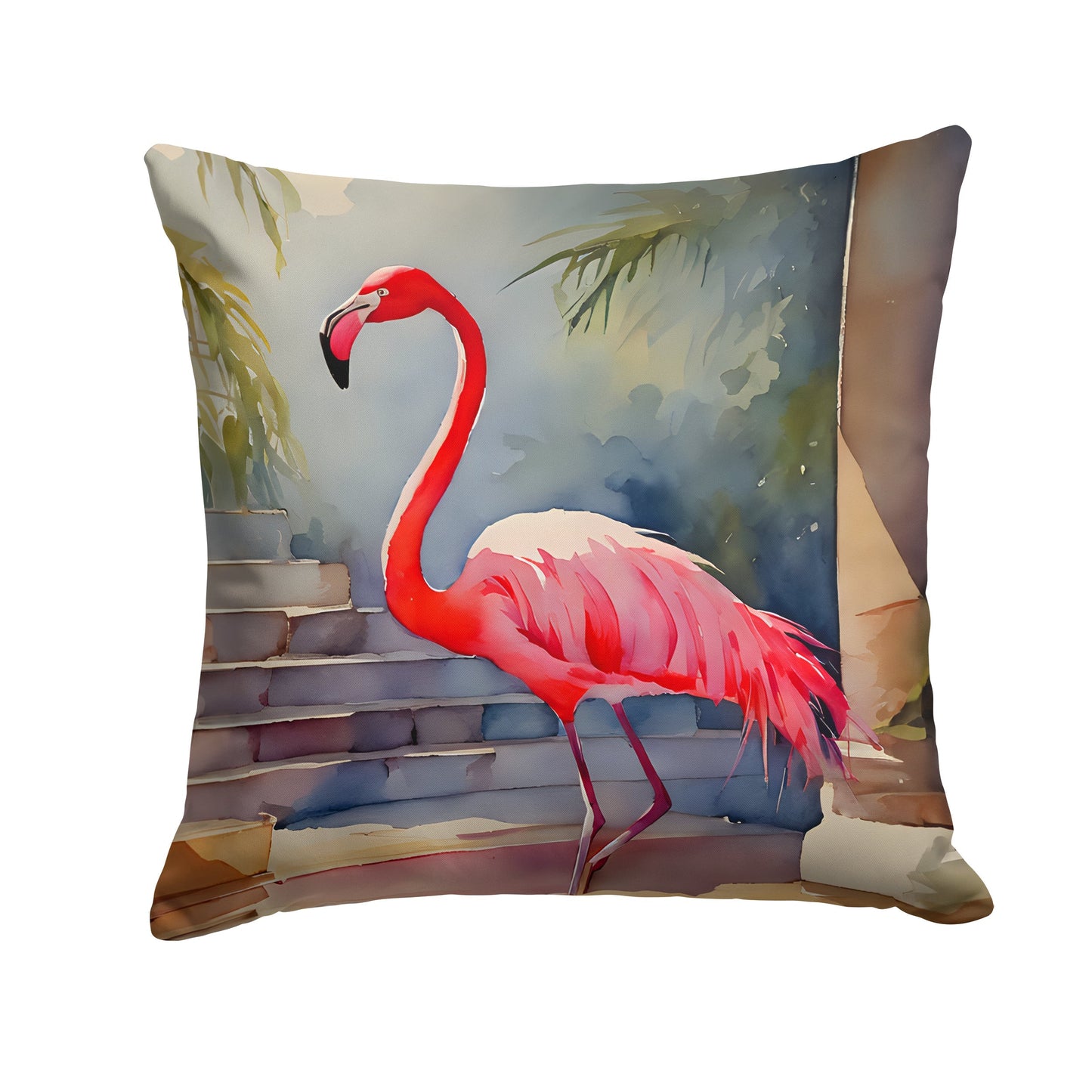 Flamingo Throw Pillow - One Color / One Size - Home & Garden - Home Textile - Pillows