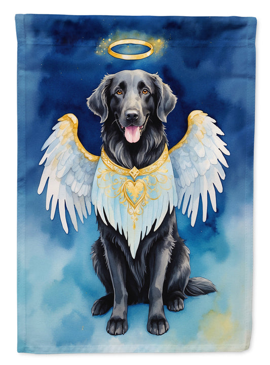 Flat-Coated Retriever My Angel Garden Flag - One Color / One Size - Home & Garden - Home Decor - Flags Banners &
