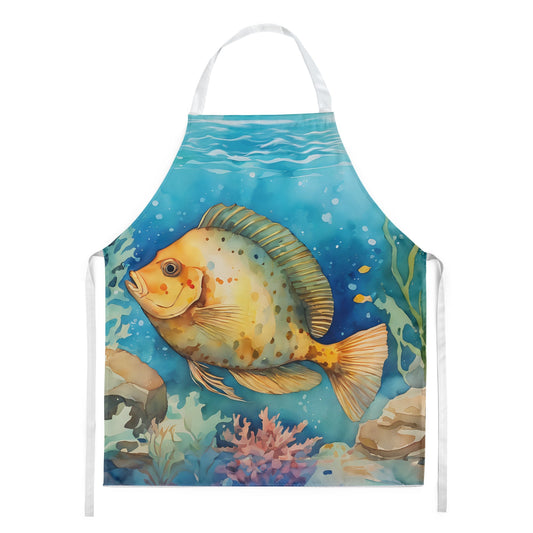 Flounder Apron - One Color / One Size - Home & Garden - Kitchen Dining & Bar - Table Decoration & Accessories