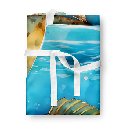Flounder Apron - One Color / One Size - Home & Garden - Kitchen Dining & Bar - Table Decoration & Accessories