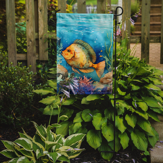 Flounder Garden Flag - One Color / One Size - Home & Garden - Home Decor - Flags Banners & Accessories