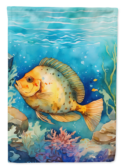 Flounder Garden Flag - One Color / One Size - Home & Garden - Home Decor - Flags Banners & Accessories