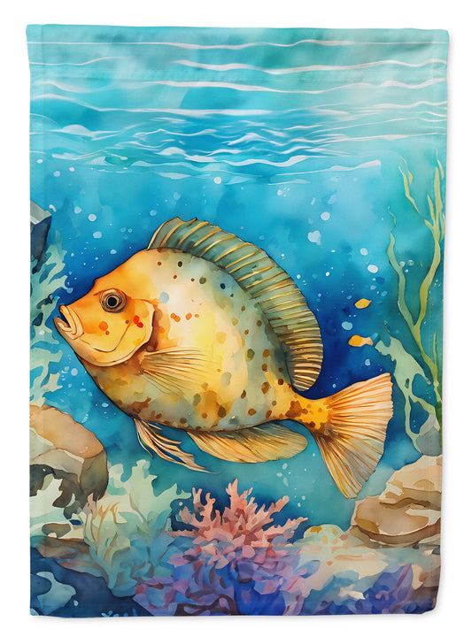 Flounder Garden Flag - One Color / One Size - Home & Garden - Home Decor - Flags Banners & Accessories