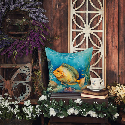 Flounder Throw Pillow - One Color / One Size - Home & Garden - Home Textile - Pillows