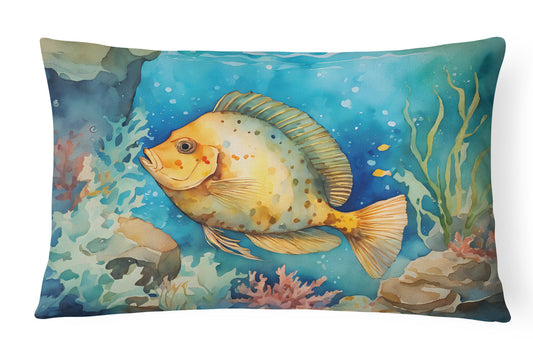 Flounder Throw Pillow - One Color / One Size - Home & Garden - Home Textile - Pillows