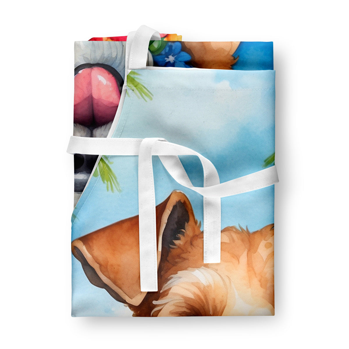 Fox Terrier Luau Apron - One Color / One Size - Home & Garden - Kitchen Dining & Bar - Table Decoration & Accessories
