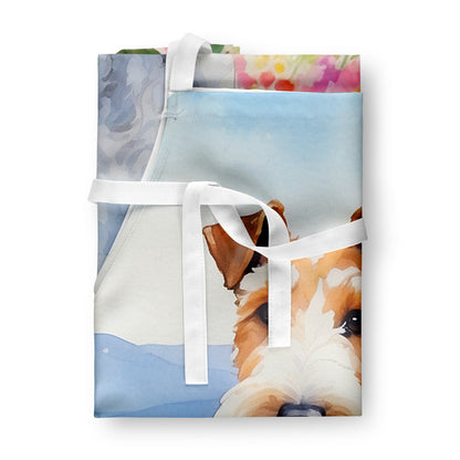 Fox Terrier Spring Path Apron - One Color / One Size - Home & Garden - Kitchen Dining & Bar - Table Decoration &