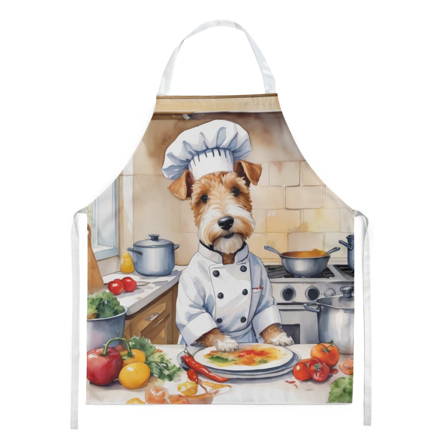 Fox Terrier the Chef Apron - One Color / One Size - Home & Garden - Kitchen Dining & Bar - Table Decoration &