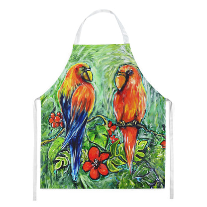 Fred and Freda Parrots Apron - One Color / One Size - Home & Garden - Kitchen Dining & Bar - Table Decoration &